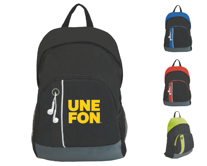MOCHILA TIPO BACKPACK CON RESPALDO ACOLCHADO. C094